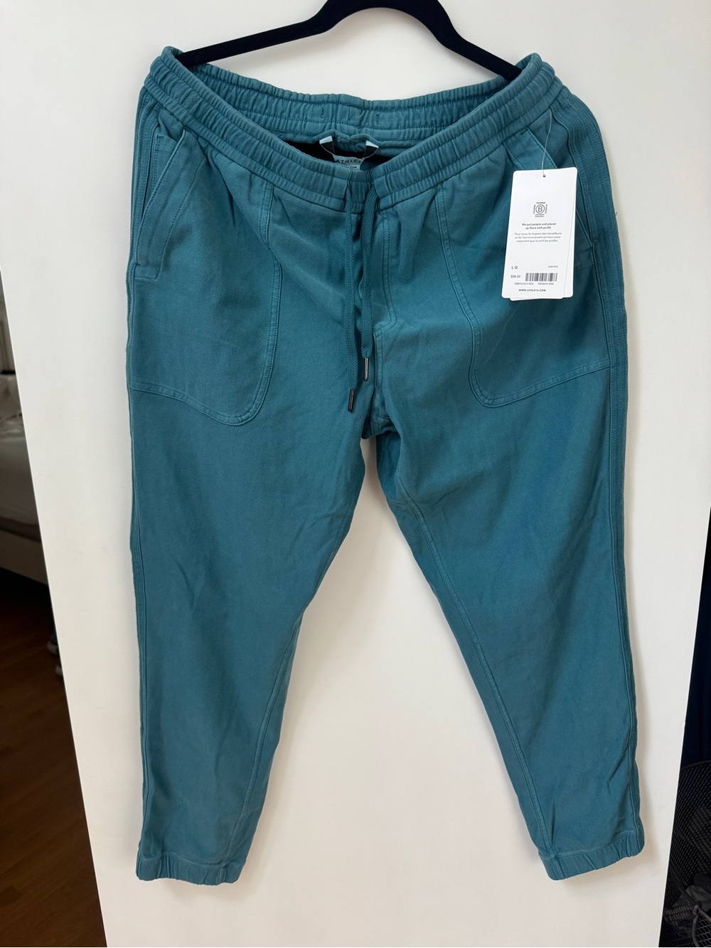 Athleta Farallon Jogger in Teal Blue-Green NWT Size large - Picture 6 of 9
